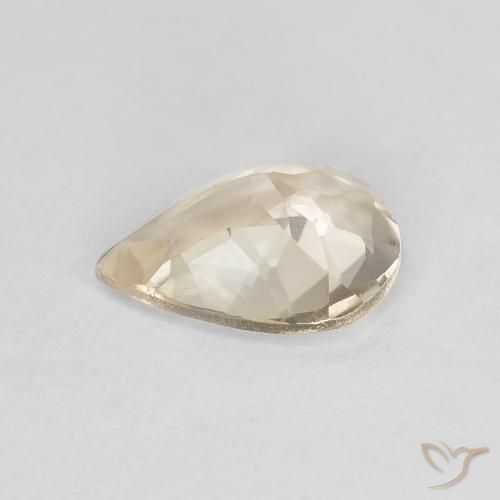 Morganite Gemstone in 8 x 6 mm (calibrated) Size for Sale, Morganite Stone in Light Golden Color