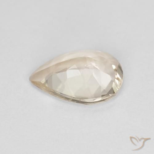 Morganite Gemstone in 8 x 6 mm (calibrated) Size for Sale, Morganite Stone in Light Golden Color
