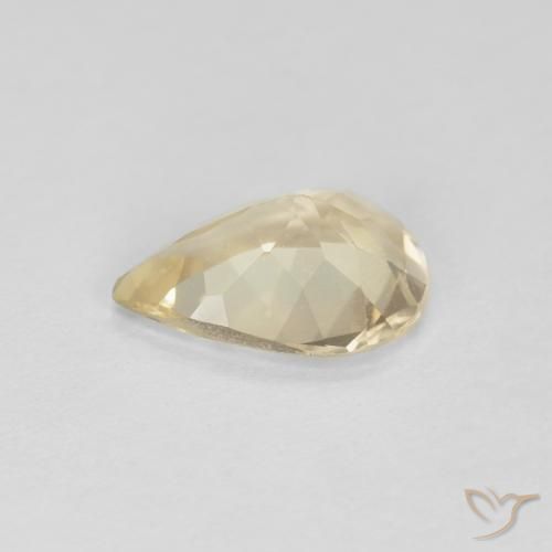 Morganite Gemstone in 8 x 6 mm (calibrated) Size for Sale, Morganite Stone in Light Golden Color