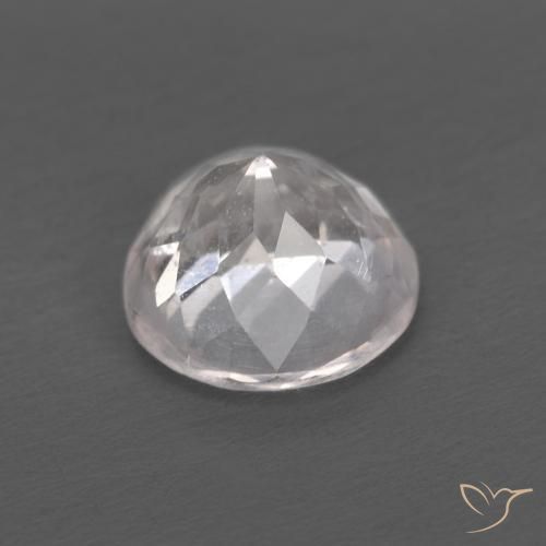 Morganite Gemstone in 7 mm (calibrated) Size for Sale, Morganite Stone in Light Pink Color