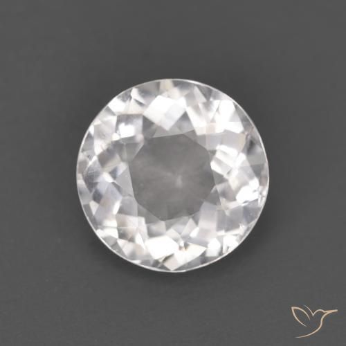 1.07ct Natural Light Pink Morganite, Round, VS