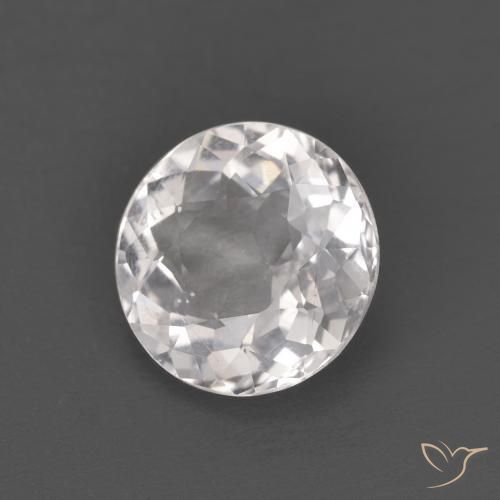 1.07 ct Pink Morganite Stone, Natural Morganite in Round Facet Shape for Sale