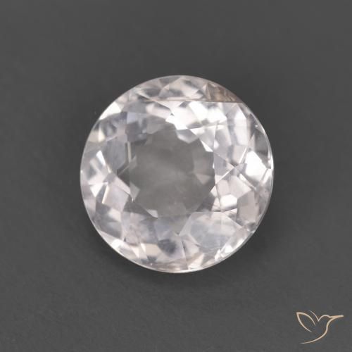 1.14 ct Pink Morganite Stone, Natural Morganite in Round Facet Shape for Sale