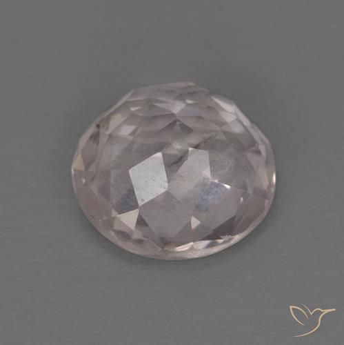 Morganite Gemstone in 7.5 mm (calibrated) Size for Sale, Morganite Stone in Very Light Pink Color