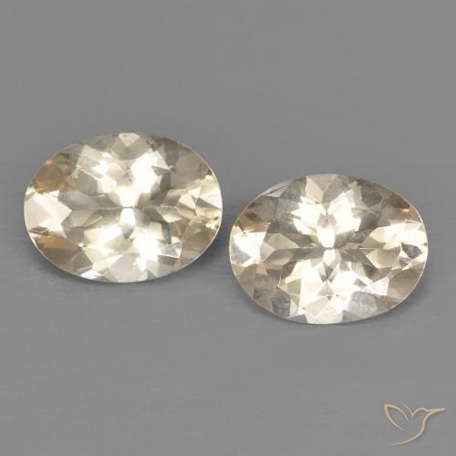 2.08 ct Yellow Morganite, 8.1 x 6.1 mm Oval Cut From Afghanistan, Photo A