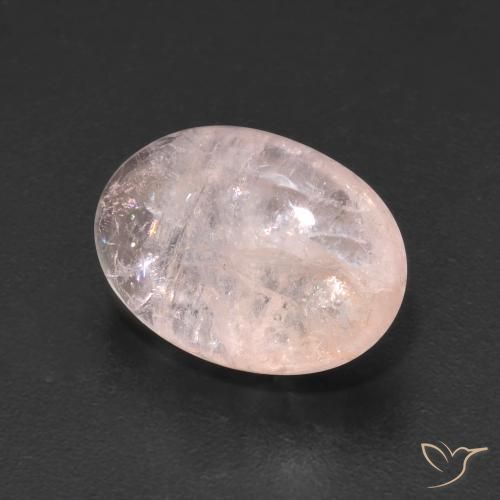 4.51 ct Pink Morganite, 12.8 x 9.2 mm Oval Cut From Afghanistan, Photo A