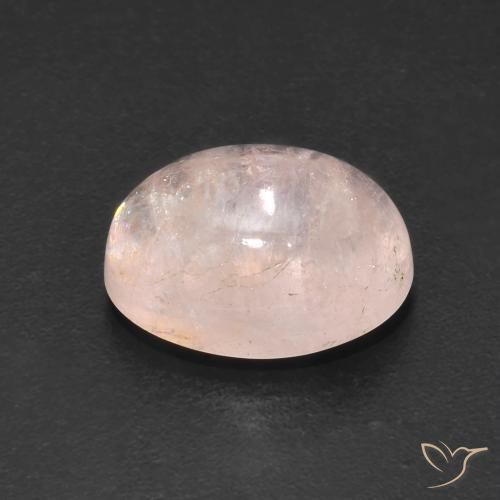 Morganite Gemstone in 11.8 x 9 mm Size for Sale, Morganite Stone in Medium Pink Color