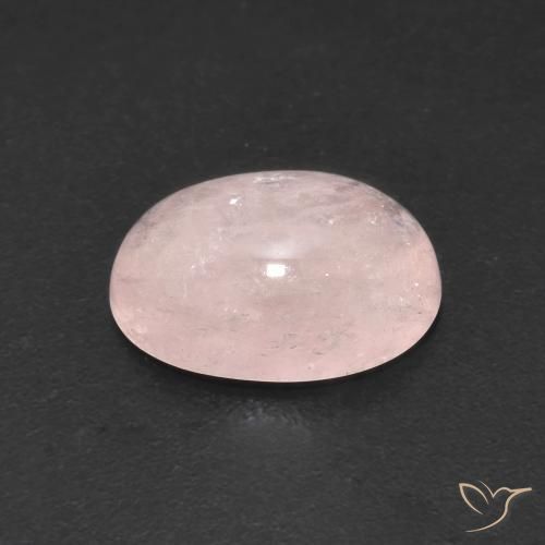 Morganite Gemstone in 11.5 x 9 mm Size for Sale, Morganite Stone in Medium Pink Color