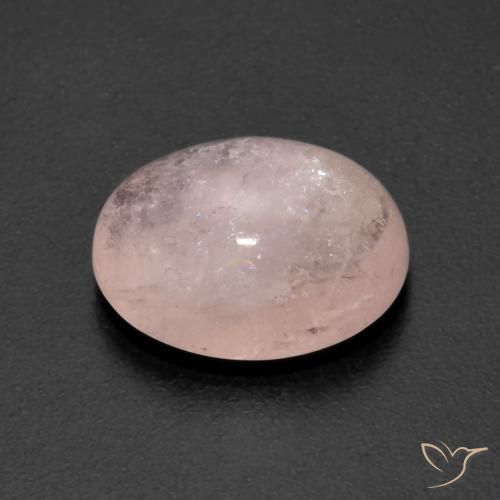 Morganite Gemstone in 12 x 10 mm (calibrated) Size for Sale, Morganite Stone in Flamingo Pink Color