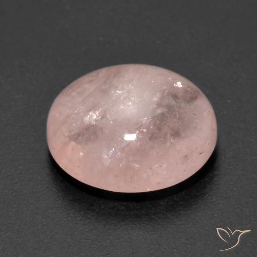 Morganite Gemstone in 13 x 11 mm (calibrated) Size for Sale, Morganite Stone in Flamingo Pink Color