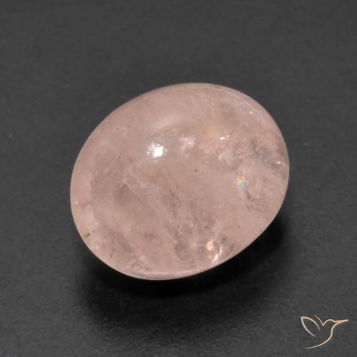 4.50 ct Pink Morganite Stone, Natural Morganite in Oval Cabochon Shape for Sale