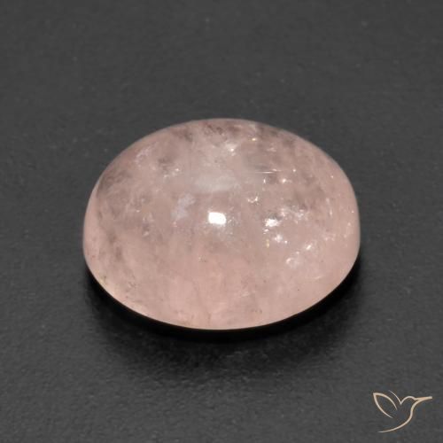 Morganite Gemstone in 12 x 9.1 mm Size for Sale, Morganite Stone in Salmon Pink Color