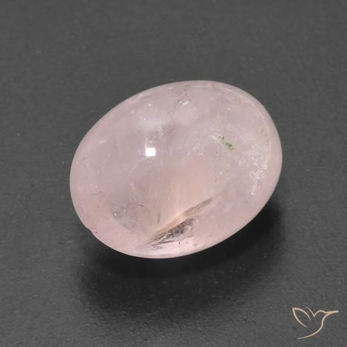 4.58ct Natural Rose Pink Morganite, Oval, Transparent