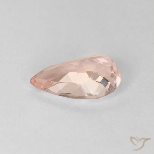 Morganite Gemstone in 8 x 5 mm (calibrated) Size for Sale, Morganite Stone in Medium Pink Color