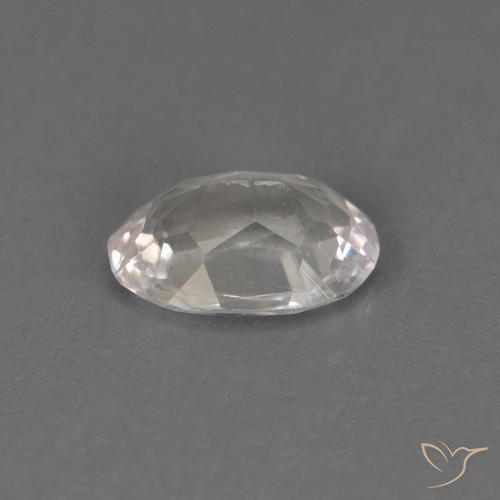 Morganite Gemstone in 5.9 x 4.5 mm Size for Sale, Morganite Stone in Very Light Pink Color