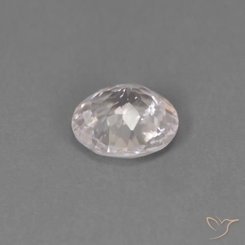 Morganite Gemstone in 5 mm (calibrated) Size for Sale, Morganite Stone in Very Light Pink Color
