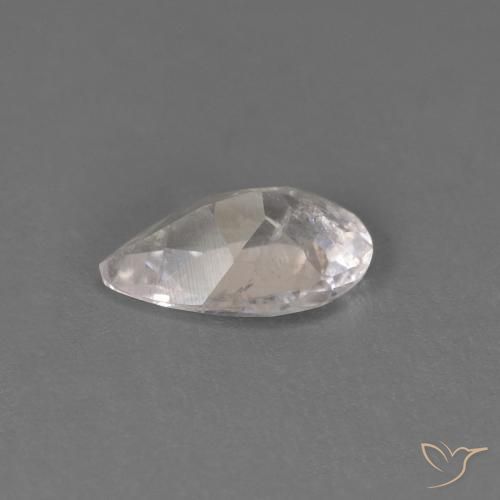 Morganite Gemstone in 6.5 x 4.4 mm Size for Sale, Morganite Stone in Flamingo Pink Color
