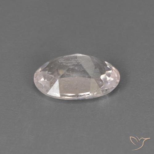 Morganite Gemstone in 6.6 x 4.8 mm Size for Sale, Morganite Stone in Very Light Pink Color