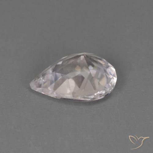 Morganite Gemstone in 6.7 x 5.2 mm Size for Sale, Morganite Stone in Very Light Pink Color