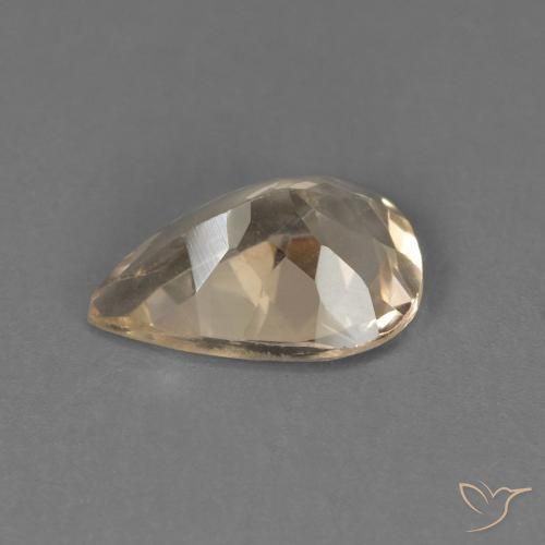 Morganite Gemstone in 8 x 6 mm (calibrated) Size for Sale, Morganite Stone in Light Orange Color