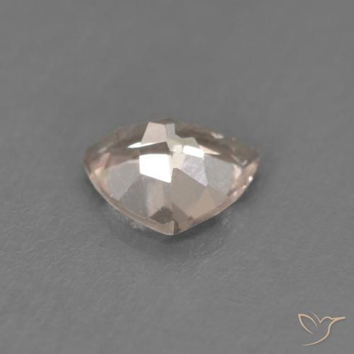 Morganite Gemstone in 5.8 x 5.6 mm Size for Sale, Morganite Stone in Medium Pink Color