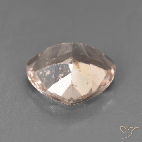 Morganite Gemstone in 11 x 11 mm (calibrated) Size for Sale, Morganite Stone in Medium Light-Pink Color