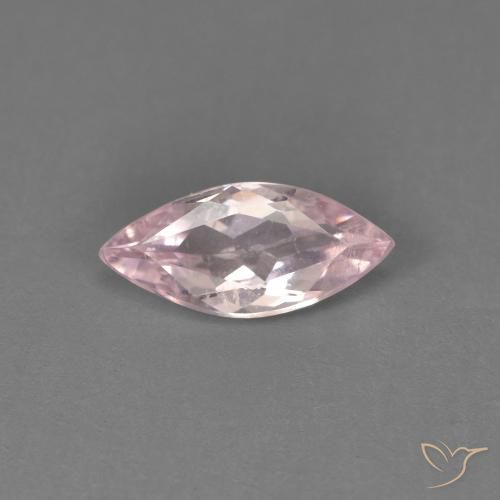 0.48ct Natural Light Pink Morganite, Marquise, VS