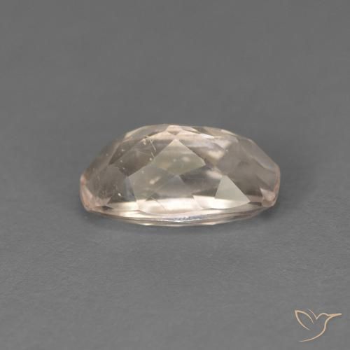 Morganite Gemstone in 7.2 x 4.2 mm Size for Sale, Morganite Stone in Very Light Pink Color