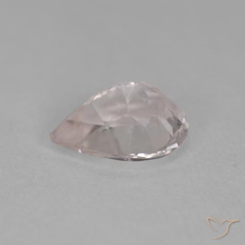 Morganite Gemstone in 7.1 x 5.4 mm Size for Sale, Morganite Stone in Medium Light-Pink Color