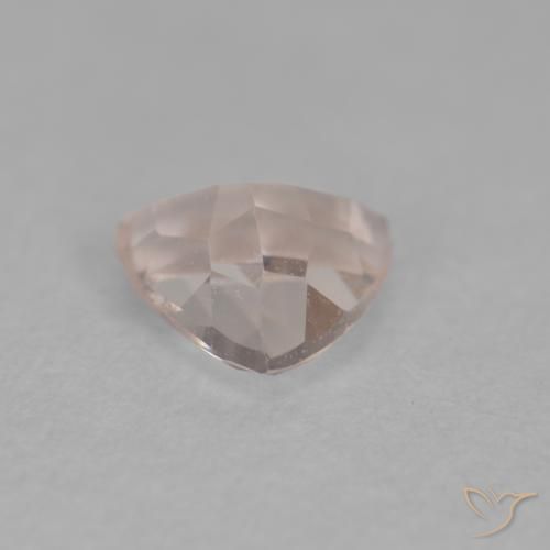 Morganite Gemstone in 5 x 4.8 mm Size for Sale, Morganite Stone in Medium Light-Pink Color