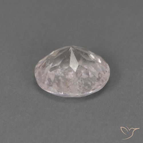 Morganite Gemstone in 5.2 mm Size for Sale, Morganite Stone in Very Light Pink Color