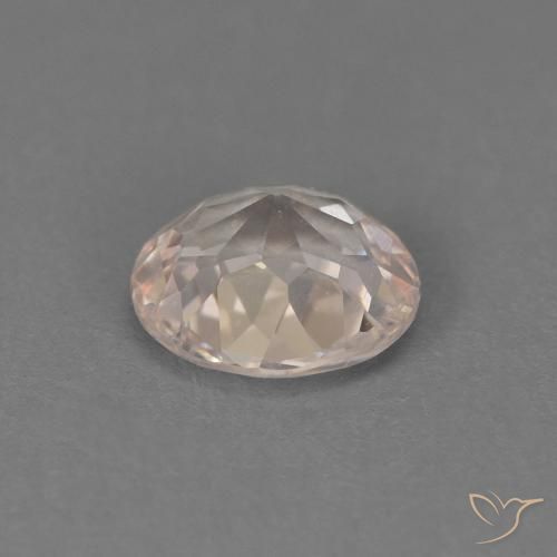 Morganite Gemstone in 5 mm (calibrated) Size for Sale, Morganite Stone in Medium Light-Pink Color