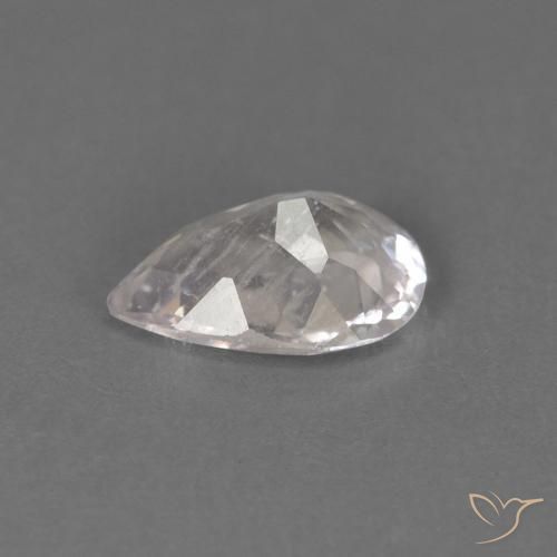 Morganite Gemstone in 6.6 x 4.7 mm Size for Sale, Morganite Stone in Very Light Pink Color