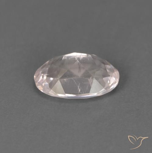 Morganite Gemstone in 6.4 x 4.5 mm Size for Sale, Morganite Stone in Very Light Pink Color