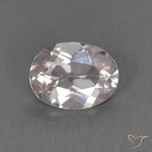 0.34ct Natural Light Pink Morganite, Oval, VS
