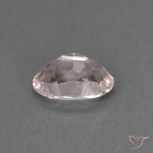 Morganite Gemstone in 5.8 x 4.3 mm Size for Sale, Morganite Stone in Very Light Pink Color