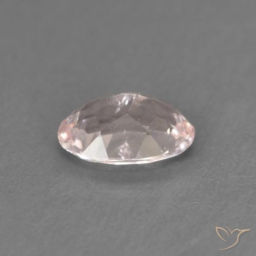 Morganite Gemstone in 5.9 x 4.5 mm Size for Sale, Morganite Stone in Flamingo Pink Color