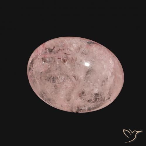 9.17 ct Pink Morganite Stone, Natural Morganite in Oval Cabochon Shape for Sale