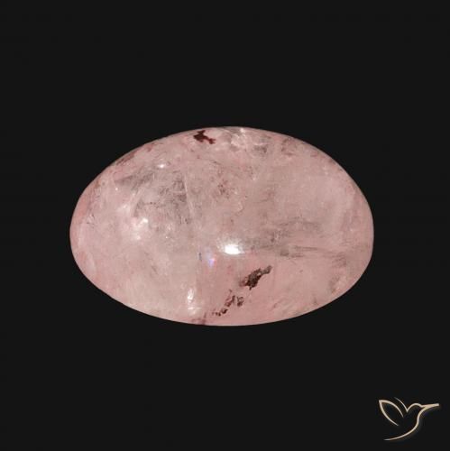 Morganite Gemstone in 16 x 12 mm (calibrated) Size for Sale, Morganite Stone in Flamingo Pink Color