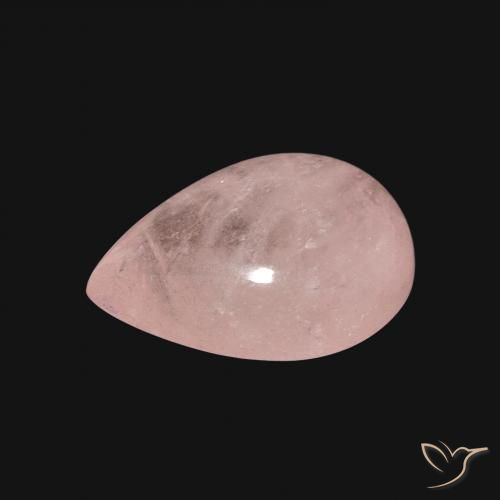 Morganite Gemstone in 14 x 10 mm (calibrated) Size for Sale, Morganite Stone in Blush Pink Color