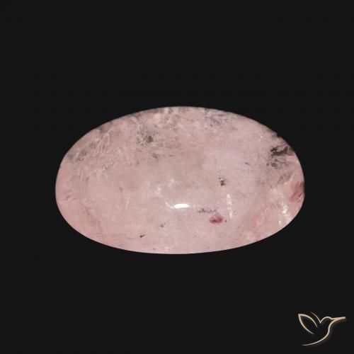 Morganite Gemstone in 13 x 9 mm (calibrated) Size for Sale, Morganite Stone in Light Pink Color
