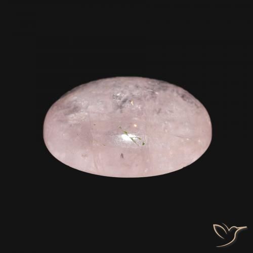 Morganite Gemstone in 14 x 10 mm (calibrated) Size for Sale, Morganite Stone in Flamingo Pink Color