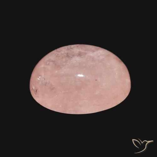 Morganite Gemstone in 10.9 x 8.1 mm Size for Sale, Morganite Stone in Light Pink Color