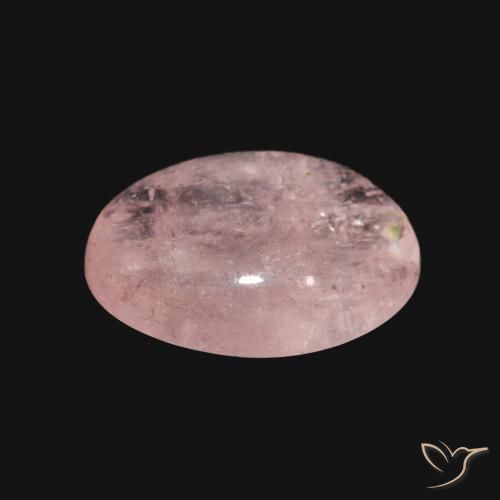 Morganite Gemstone in 14 x 10 mm (calibrated) Size for Sale, Morganite Stone in Flamingo Pink Color