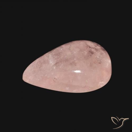 Morganite Gemstone in 12 x 8 mm (calibrated) Size for Sale, Morganite Stone in Light Pink Color