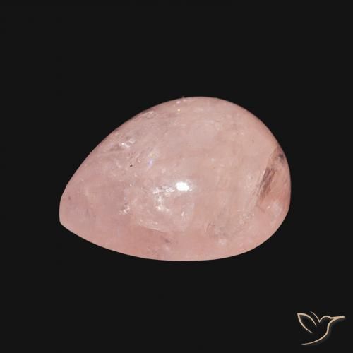 Morganite Gemstone in 11.8 x 9 mm Size for Sale, Morganite Stone in Light Pink Color