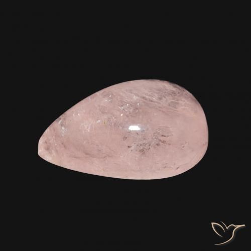 Morganite Gemstone in 12.8 x 8.1 mm Size for Sale, Morganite Stone in Light Pink Color
