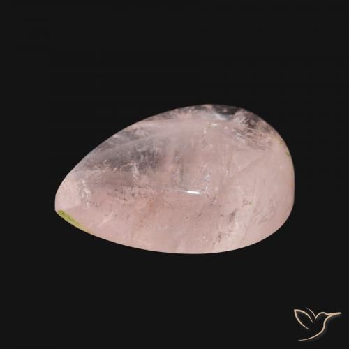 Morganite Gemstone in 14 x 10 mm (calibrated) Size for Sale, Morganite Stone in Medium Pink Color