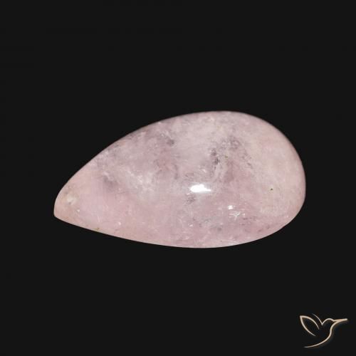 Morganite Gemstone in 15 x 10 mm (calibrated) Size for Sale, Morganite Stone in Light Pink Color