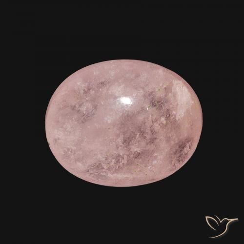 6.00ct Natural Light Pink Morganite, Oval, Transparent